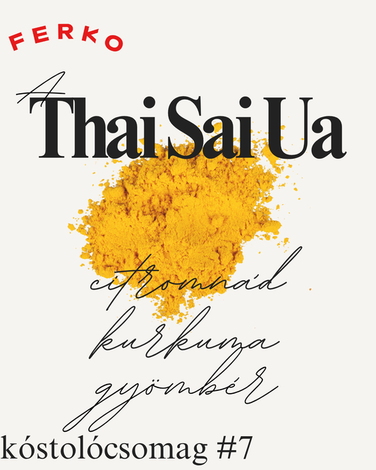 FERKO Thaiföldi "Sai Ua" gyömbér-kurkuma-chili (500g)